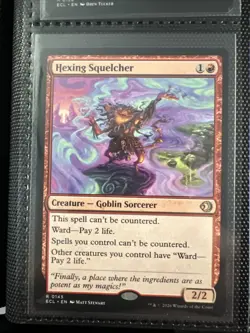 Hexing Squelcher ECL 145 - Normal - NM - Magic the Gathering : - Image 1