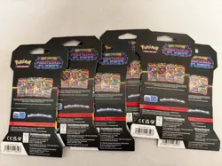 Pokemon TCG - 6 Packs - Phantasmal Flames Sleeved Booster Pack - Sealed - Image 2