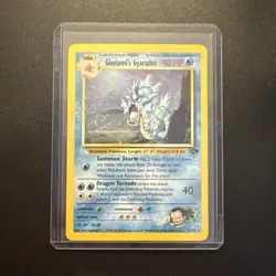 Giovanni's Gyarados Holo Rare 5/132 Pokemon Gym Challenge NM - Image 1