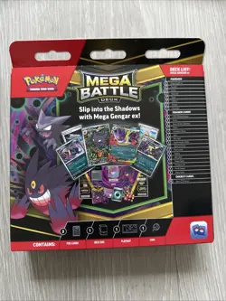 Pokemon MEGA GENGAR EX Battle Deck- 1 Box=$30.99, 9 boxes 4 sale Factory Sealed - Image 3