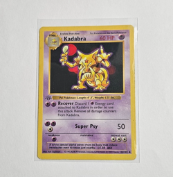 Kadabra #32 1ST Edition Grey / Gray Stamp - First Edition Base Set - Pokemon TCG - Image 1