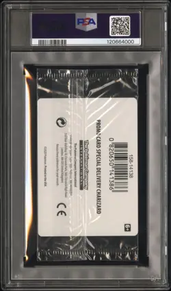 Pokemon 2022 Special Delivery Charizard Black Star Promo Center Cello Pack PSA 9 - Image 2