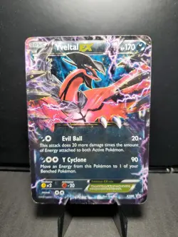 Pokemon TCG Yveltal EX XY08 Ultra Rare 2014 Holo Black Star Promo HP - Image 1