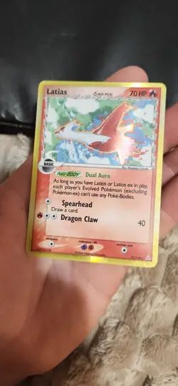 2006 POKEMON TCG LATIAS HOLON PHANTOMS DELTA SPECIES HOLO 11/110 VLP - Image 1