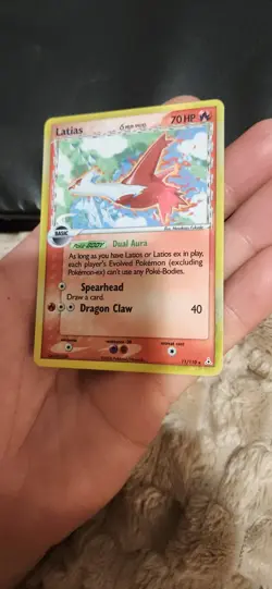 2006 POKEMON TCG LATIAS HOLON PHANTOMS DELTA SPECIES HOLO 11/110 VLP - Image 4