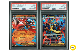 psa10 Pokemon Mega Lucario RR SR sequential set Mega Brave m1L Japanese - Image 1