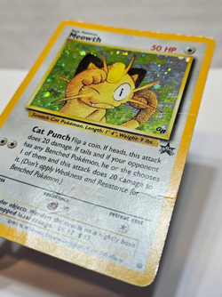 Meowth 10 GameBoy Holo Black Star Promo Pokemon 754 - Image 2