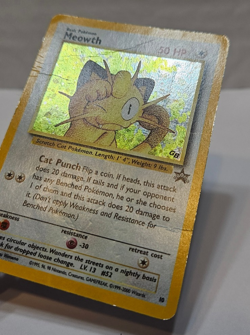 Meowth 10 GameBoy Holo Black Star Promo Pokemon 754 - Image 3