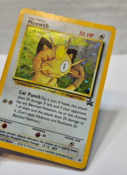 Meowth 10 GameBoy Holo Black Star Promo Pokemon 754 - Image 4