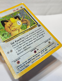 Meowth 10 GameBoy Holo Black Star Promo Pokemon 754 - Image 5