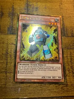 Junk Changer PGL3-EN002 1st Edition Gold/Secret Rare LP + BONUS - Image 1