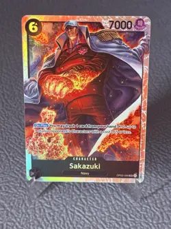 2023 One Piece Paramount War Sakazuki #OP02-099 NON REPRINT - Image 1