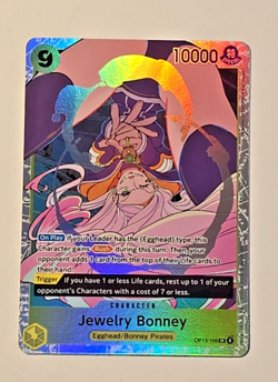 One Piece Carrying on His Will Jewelry Bonney SR OP13-108 - Image 1