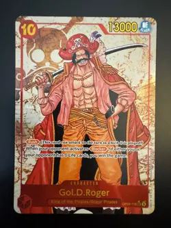 One Piece TCG Gol.D.Roger (Alternate Art) OP09-118 Emperors in the New World EN - Image 1