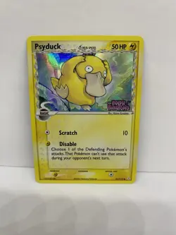 Psyduck 81/110 EX Holon Phantoms Pokemon Card Reverse Holo Common NM - Image 1