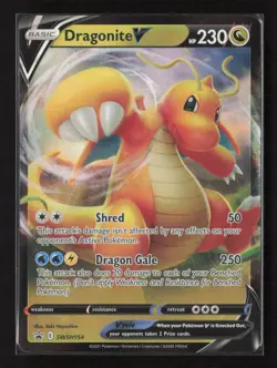 Dragonite V SWSH154 Promo SWSH: Sword & Shield Promo Cards Pokemon Card - Image 1