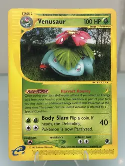 Pokemon TCG - Pokemon Expedition Regular Bulk - 6 Cards - Venusaur 68/165 - Image 4