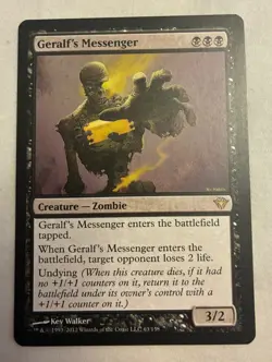 MTG Geralf's Messenger x1 - Dark Ascension - Image 1