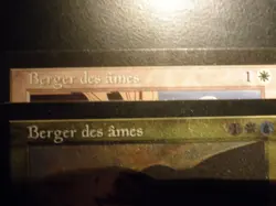 mtg magic MISPRINT soul shepherd soulherder SAME NAME IN FRENCH berger des ames - Image 2
