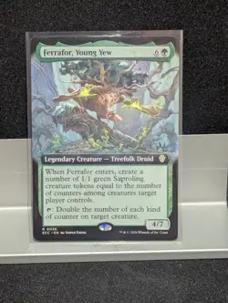 Ferrafor, Young Yew Extended Art X1 NM Lorwyn Eclipsed MTG - Image 1