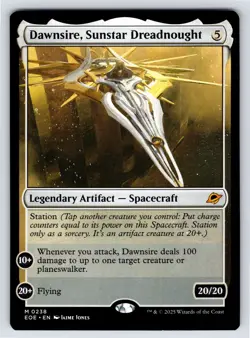 Dawnsire, Sunstar Dreadnought - Edge of Eternities MTG Magic the Gathering - Image 1