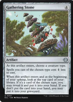Gathering Stone Lorwyn Eclipsed regular NM 257 - Image 1