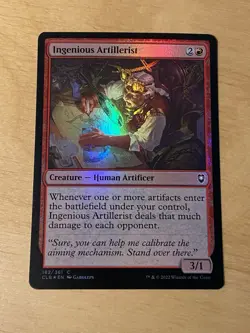Ingenious Artillerist FOIL Commander Legends: Battle for Baldur's Gate Regular - Image 1