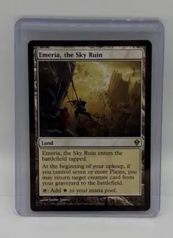 Emeria, the Sky Ruin Zendikar #213 MAGIC THE GATHERING MTG LP x1 - Image 1