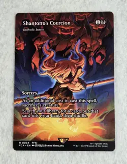 Shantottos Coercion Magic The Gathering Final Fantasy: Through The Ages #0034 - Image 1