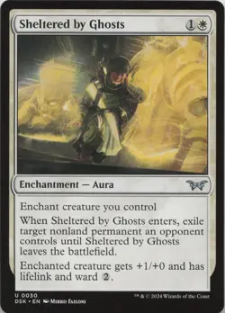 Sheltered by Ghosts U Duskmourn: House of Horror 30 - LP MTG - Image 1
