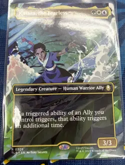 Katara, the Fearless - #305 Foil (Borderless) Avatar: The Last Airbender - Mtg - Image 1