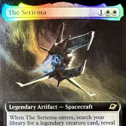 The Seriema (Extended Art) - FOIL - MTG - EOE - 0323 - RARE ~ NM - Image 1
