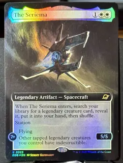 The Seriema (Extended Art) - FOIL - MTG - EOE - 0323 - RARE ~ NM - Image 3