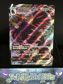 Pokemon Card Corviknight VMAX 110/163 Battle Styles Full Art Holo Rare NM - Image 1