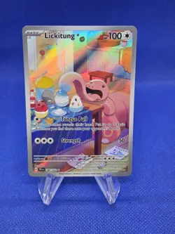 Pokemon SV SV05 Temporal Forces Lickitung 180/162 Illustration Rare IR NM - Image 1
