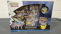 Pokemon TCG Celebrations Deluxe Pin Collection [Zacian LV. X] - Factory Sealed - Image 1