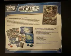 Pokemon TCG Scarlet & Violet Stellar Crown Pokemon Center ETB Elite Trainer Box - Image 2