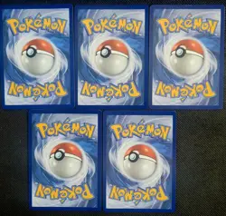 Pokemon Phantasmal Flames Illustration Rare Lot Of (5) Wigglytuff Yamper Ambipom - Image 3