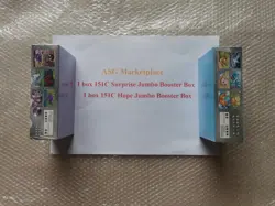 Pokemon TCG Simplified Chinese Collect 151C Surprise + Hope Jumbo Booster Boxs - Image 3