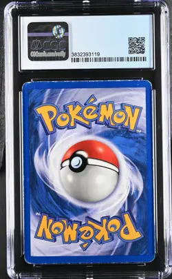 GENGAR-HOLO 1ST EDITION POKEMON GERMAN FOSSIL 2000 5 CGC 4 - Image 2