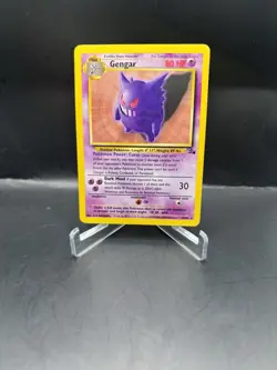 Pokemon TCG Gengar #20/62 Fossil Non-Holo Unlimited WOTC VTG 1999 LP - Image 1
