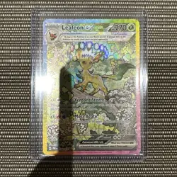 Pokemon TCG Leafeon EX 144/131 Prismatic Evolutions - Image 2