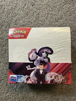 Pokemon TCG- Destined Rivals Booster Box 36 Packs- Factory Sealed (Small Slit) - Image 1