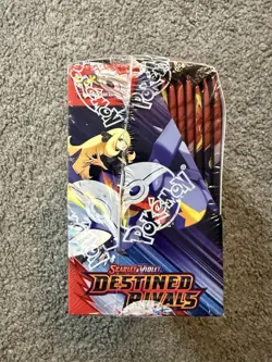 Pokemon TCG- Destined Rivals Booster Box 36 Packs- Factory Sealed (Small Slit) - Image 3