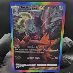 Pokemon Decidueye Pocket TCG Custom Made Fan Art Holo With Texture - Image 1