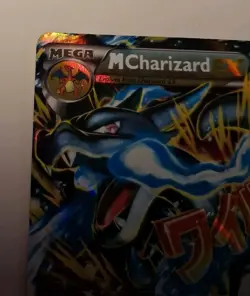 Pokemon XY Flashfire M Mega Charizard EX 69/106 Ultra Rare Full Art Heavy Played - Image 5