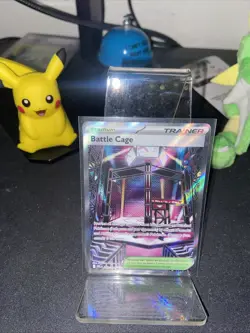 Battle Cage 116/094 NM - Full Art Holo - 2025 TCG Pokemon Phantasmal Flames - Image 1