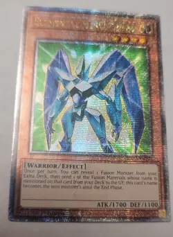 Yugioh! Elemental HERO Prisma RA03-EN193 Quarter Century Secret Rare - Image 2