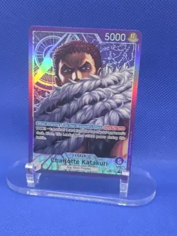 One Piece A Fist of Divine Speed Charlotte Katakuri OP11-062 Alternate Alt Art - Image 1
