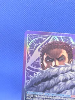 One Piece A Fist of Divine Speed Charlotte Katakuri OP11-062 Alternate Alt Art - Image 3